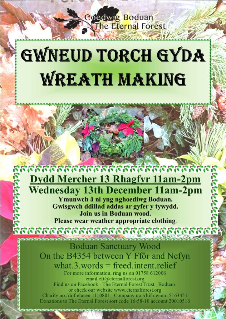Wreath Making 13th December - event poster